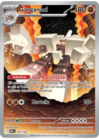 Garganacl #147/132 — Megaevoluzione