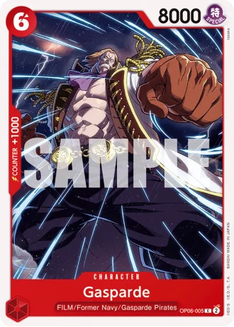 Gasparde (OP06-005) — Wings of the Captain (OP06)