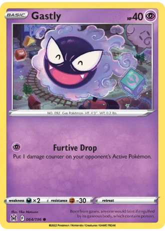 Gastly #064/196 — Lost Origin
