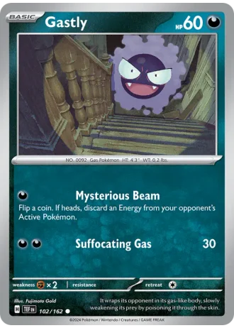 Gastly #102/162 — Temporal Forces