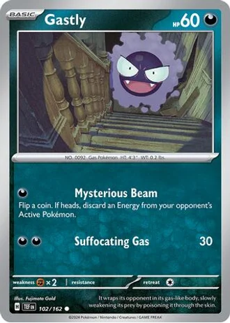 Gastly #102/162 — Trick or Trade 2024