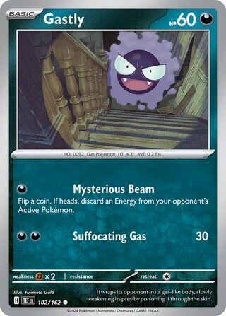 Gastly #102/162 — Trick or Trade 2024