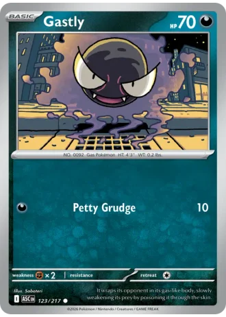 Gastly #123 — Ascended Heroes