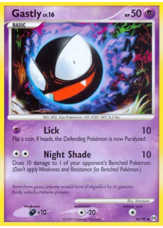 Gastly #36/99 — Arceus