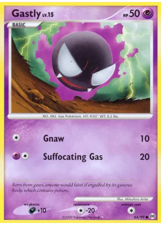 Gastly #64/99 — Arceus