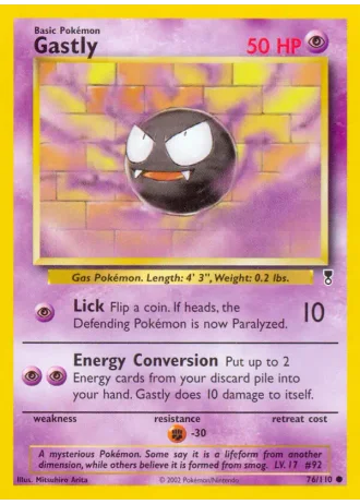 Gastly #76 — Legendary Collection