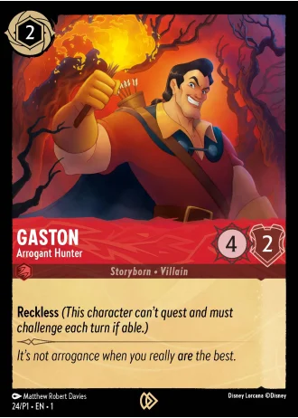 Gaston - Arrogant Hunter #24/204 — The First Chapter