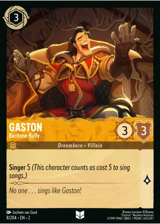 Gaston - Baritone Bully #8/204 — Rise of the Floodborn
