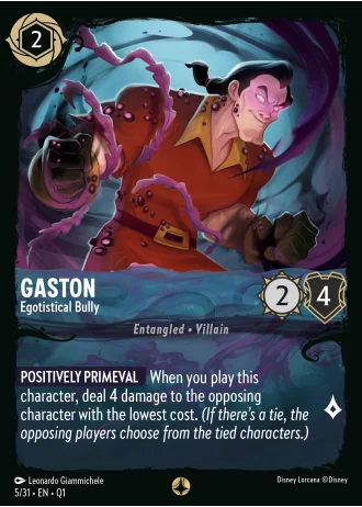 Gaston - Egotistical Bully #5/31 — Illumineer's Quest: Deep Trouble