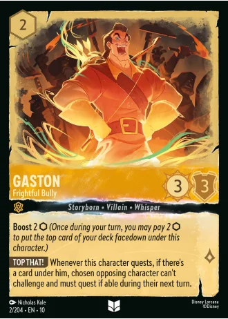 Gaston - Frightful Bully #2/204 — Whispers in the Well