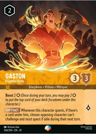 Gaston - Frightful Bully #206/204 — Whispers in the Well