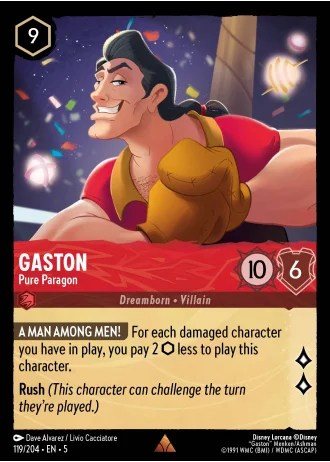 Gaston - Pure Paragon #119/204 — Shimmering Skies