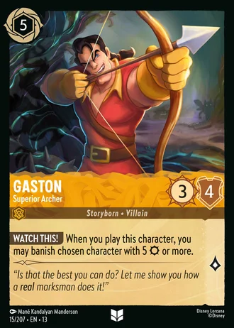 Gaston - Superior Archer #15/261 — Attack of the Vine!