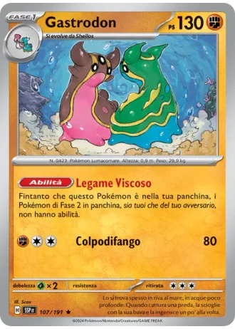 Gastrodon #107/191 — Scintille Folgoranti