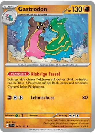 Gastrodon #107/191 — Stürmische Funken