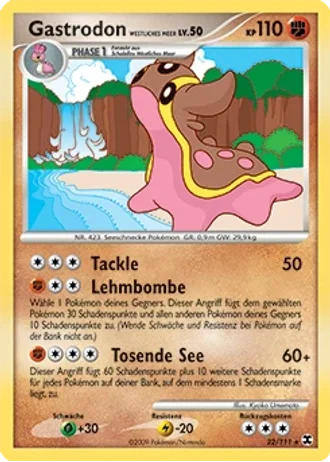 Gastrodon Westliches Meer #22/111 — Aufstieg der Rivalen