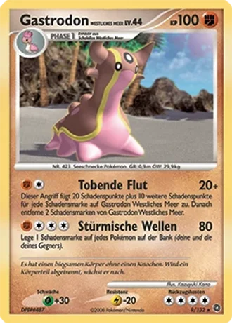 Gastrodon Westliches Meer #9/132 — Rätselhafte Wunder