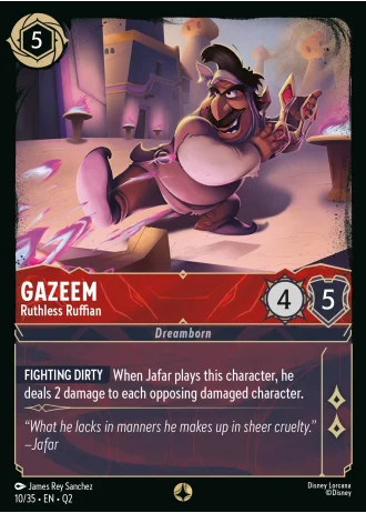 Gazeem - Ruthless Ruffian #10/35 — Illumineer's Quest: Palace Heist