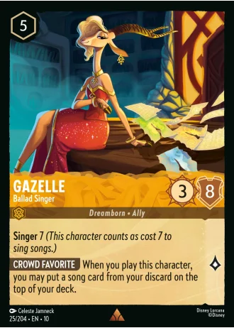 Gazelle - Ballad Singer #25/204 — Whispers in the Well