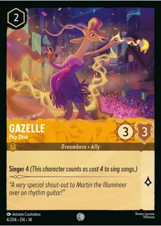 Gazelle - Pop Diva #4/257 — Hyperia City