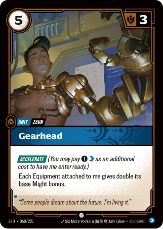 Gearhead #068/221 — Spiritforged