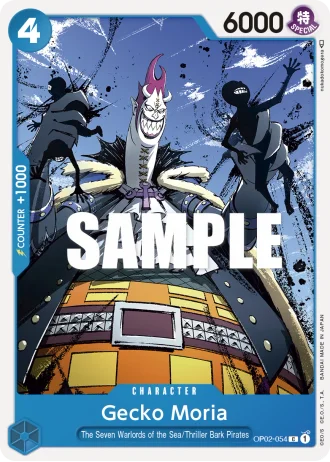 Gecko Moria (OP02-054) — Paramount War (OP02)