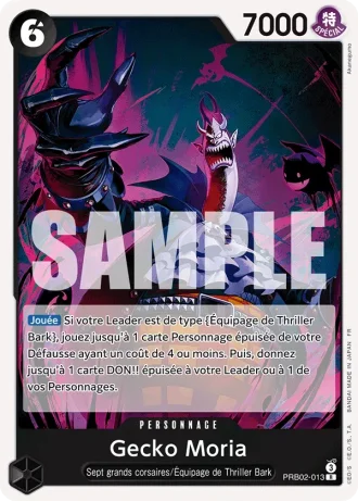 Gecko Moria (PRB02-013) — ONE PIECE CARD THE BEST vol.2 (PRB02)