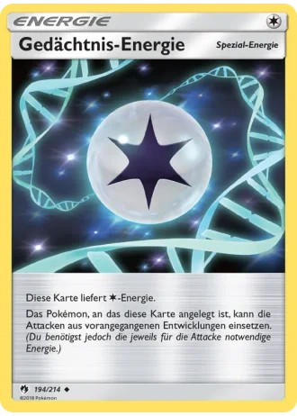Gedächtnis-Energie #194/214 — Echo des Donners