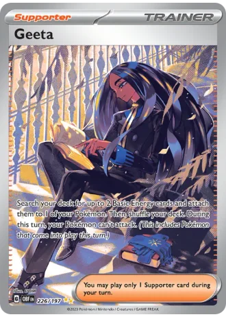 Geeta #226/197 — Obsidian Flames