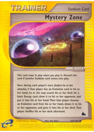 Geheimnis Zone #137/144 — Skyridge