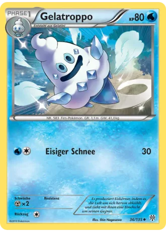 Gelatroppo #36/135 — Plasma-Sturm