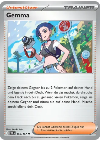 Gemma #160/167 — Maskerade im Zwielicht