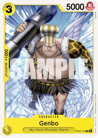Genbo (OP06-105) — Wings of the Captain (OP06)