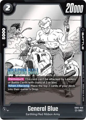 General Blue SB02-059 — Manga Booster 02 (SB02)