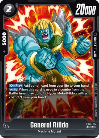 General Rilldo  FB04-125 — Ultra Limit (FB04)