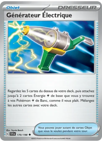 Générateur Électrique #170/198 — Écarlate et Violet