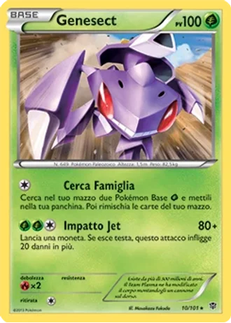 Genesect #10/101 — Esplosione Plasma