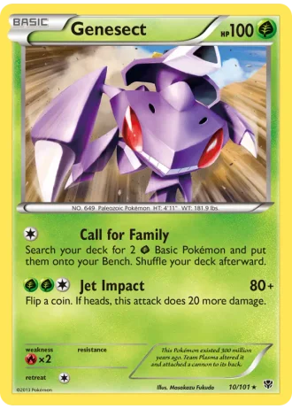 Genesect #10 — Plasma Blast