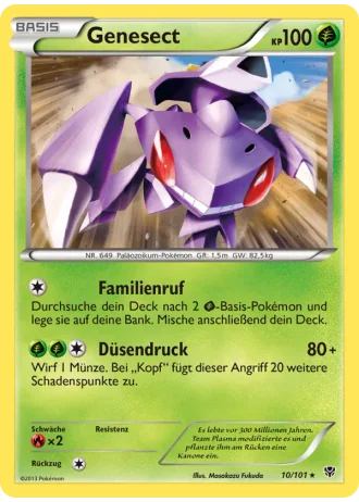 Genesect #10/101 — Plasma-Blaster