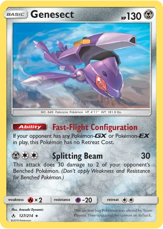 Genesect #127 — Unbroken Bonds