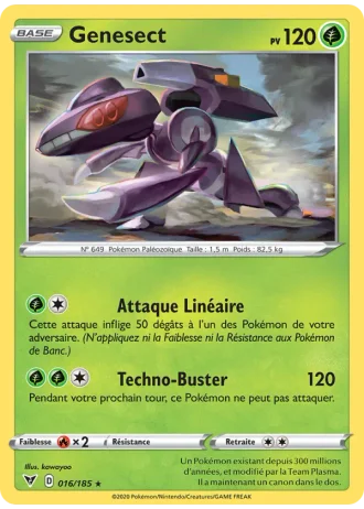 Genesect #16 — Voltage Éclatant
