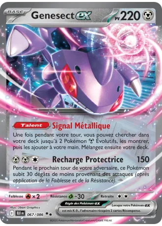 Genesect ex #067/86 — Foudre Noire
