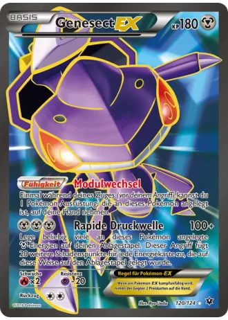 Genesect EX #120/124 — Schicksalsschmiede