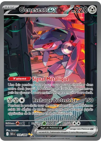 Genesect ex #169/86 — Foudre Noire