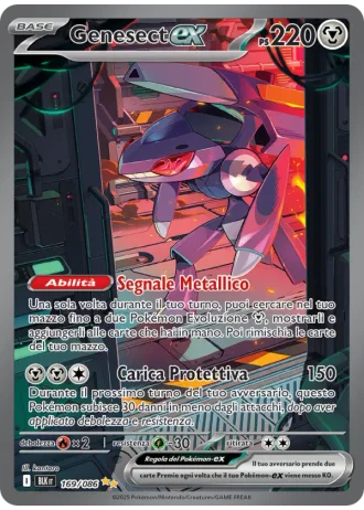 Genesect ex #169/86 — Luce Nera