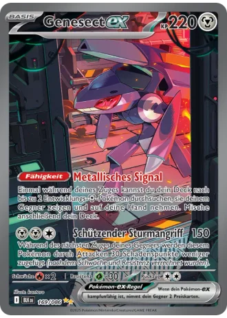 Genesect ex #169/86 — Schwarze Blitze