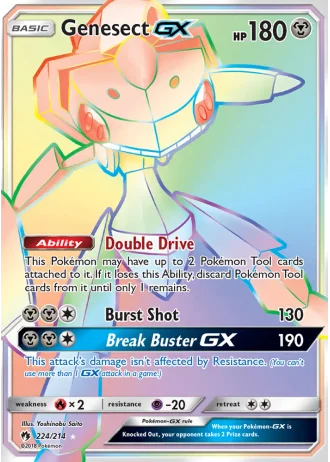 Genesect GX #224 — Lost Thunder