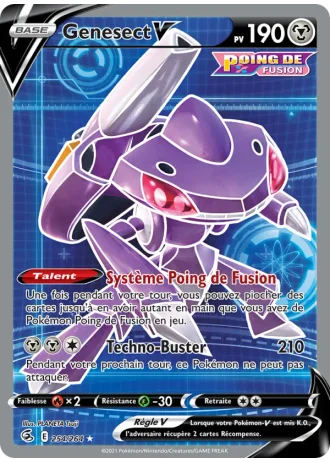 Genesect V #254 — Poing de Fusion