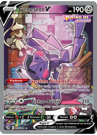 Genesect V #255 — Poing de Fusion
