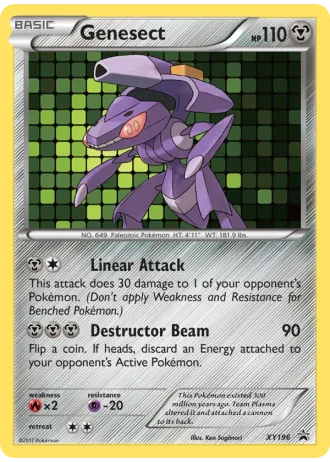 Genesect XY196 — XY Promos